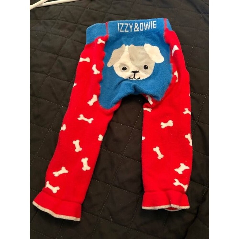 Puppy Cozy Baby Leggings by Izzie & Owie. 6-12M